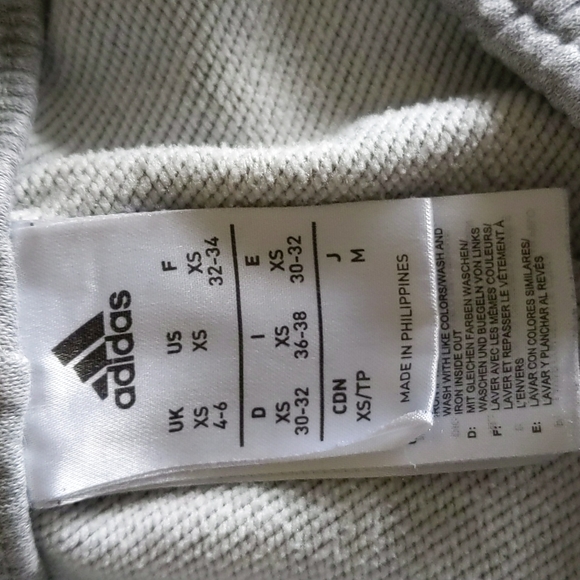 Women's grey Adidas joggers XS - Picture 4 of 4